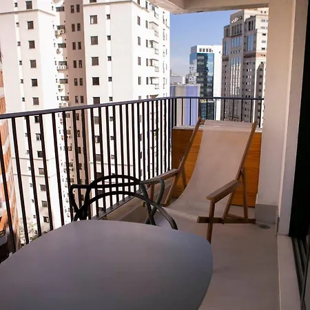 Studio 31 M2 Com Terraco Parque Ibirapuera Itaim Bibi Sao Paulo Exterior photo